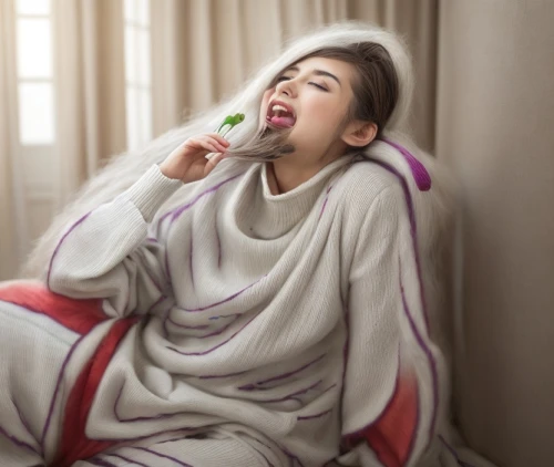 woman eating apple,brush teeth,oxydizing,man talking on the phone,medical thermometer,e-cigarette,on the phone,woman holding a smartphone,personal grooming,carbon dioxide therapy,phone call,hygiene,clinical thermometer,sausages in a dressing gown,personal hygiene,bathrobe,covering mouth,mouth harp,tooth brushing,carboxytherapy,Common,Common,Natural