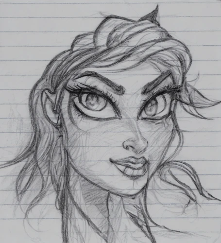 pencil and paper,scribbles,girl drawing,post-it note,girl portrait,harpy,sketch,doodles,scribble,bloned portrait,noodling,game drawing,sketch pad,oracle girl,graphite,stylised,graphics tablet,merfolk,pencil icon,woman face
