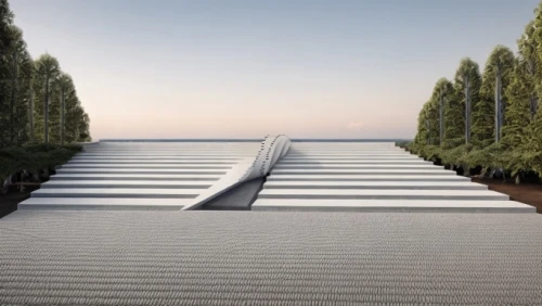 roof landscape,cooling tower,holocaust memorial,flat roof,turf roof,terraces,roof garden,roof panels,roof terrace,moveable bridge,ventilation grid,paved square,greenhouse cover,metal roof,military cemetery,hahnenfu greenhouse,decking,archidaily,saltpan,terrace