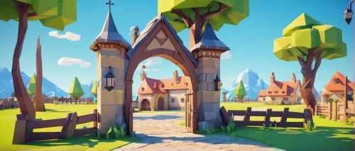 low poly,fairy tale castle,knight village,low-poly,3d fantasy,backgrounds,cartoon video game background,oktoberfest background,medieval town,knight's castle,fantasy world,fantasy city,castel,fairy village,french digital background,game illustration,collected game assets,castle,fairytale castle,background vector,Unique,3D,Low Poly