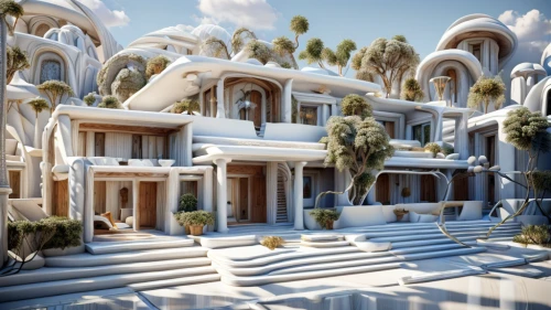 marble palace,build by mirza golam pir,ephesus,white temple,3d rendering,luxury property,mansion,render,luxury home,house with caryatids,holiday villa,karnak,luxury real estate,persian architecture,neoclassical,large home,byzantine architecture,celsus library,acropolis,terraces