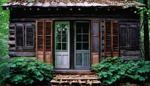 garden shed,wooden hut,small cabin,wooden house,window with shutters,cabin,wooden windows,garden door,miniature house,wooden shutters,wooden sauna,log cabin,shed,small house,wooden door,timber house,wood window,wooden facade,sheds,cottage,Photography,Black and white photography,Black and White Photography 06