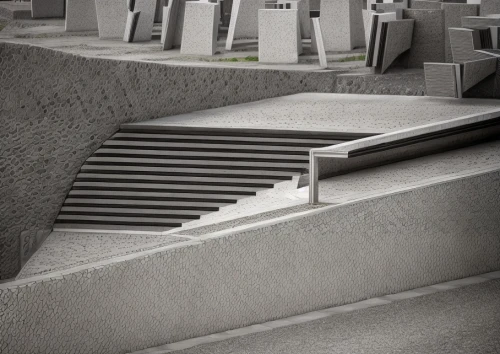 stone stairs,concrete,concrete blocks,concrete construction,brutalist architecture,holocaust memorial,stone stairway,winding steps,water stairs,vienna's central cemetery,stairs,icon steps,habitat 67,stairway,concrete slabs,urban design,steps,tombs,escher,french military graveyard,Architecture,Urban Planning,Aerial View,Urban Design
