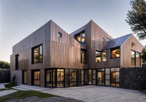 timber house,dunes house,cube house,modern architecture,cubic house,modern house,wooden house,residential house,housebuilding,eco-construction,house shape,archidaily,wooden construction,metal cladding,danish house,residential,house hevelius,wooden facade,kirrarchitecture,frame house