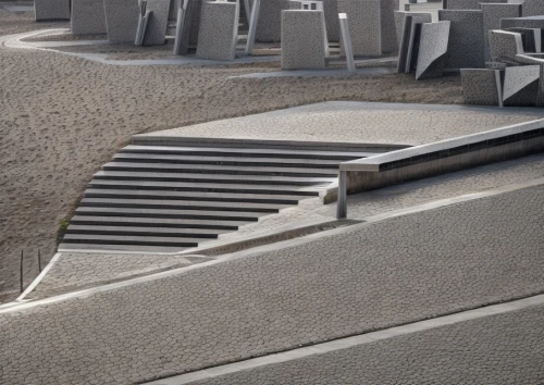 concrete slabs,concrete blocks,concrete,concrete construction,terraces,holocaust memorial,amphitheater,urban design,stone stairs,paving slabs,terraced,winding steps,concrete plant,water stairs,icon steps,storm drain,amphitheatre,exposed concrete,paving stones,paved square,Architecture,Urban Planning,Aerial View,Urban Design