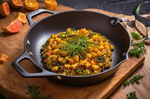 cholent,wheatberry,caponata,ribollita,chana masala,piccalilli,arroz con gandules,lentil soup,fregula,pigeon pea,vegetable pan,cassoulet,ukrainian dill potatoes,freekeh,saffron rice,carrot and red lentil soup,couscous,gremolata,potatoes with pumpkin,sauté pan,Photography,Documentary Photography,Documentary Photography 14