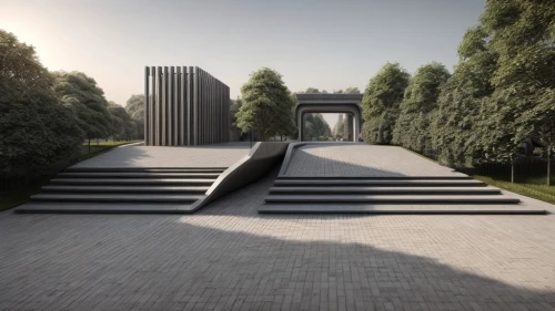 holocaust memorial,k13 submarine memorial park,archidaily,9 11 memorial,3d rendering,corten steel,hermannsdenkmal,walkway,mausoleum,landscape design sydney,moveable bridge,mortuary temple,sculpture park,entry path,monument protection,military cemetery,vienna's central cemetery,render,outdoor structure,what is the memorial,Architecture,Urban Planning,Aerial View,Urban Design