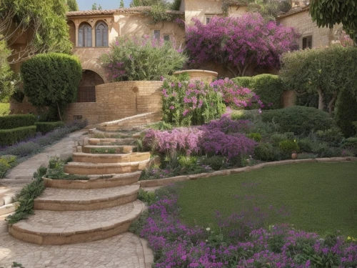 landscape designers sydney,landscape design sydney,garden design sydney,provence,provencal life,garden elevation,patio,monastery garden,gardens,alhambra,landscaping,hacienda,stone stairs,terraced,courtyard,flower borders,landscape lighting,winding steps,terraces,monastery israel,Landscape,Garden,Garden Design,Mediterranean Courtyard