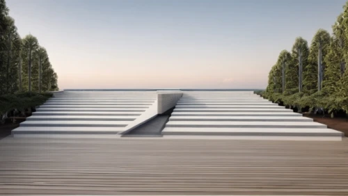 roof landscape,moveable bridge,wooden decking,flat roof,archidaily,decking,roof garden,roof panels,cooling tower,k13 submarine memorial park,roof terrace,metal roof,holocaust memorial,metal cladding,floating stage,corrugated sheet,outdoor bench,greenhouse cover,prefabricated buildings,wood deck