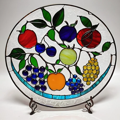 fruit bowl,fruit plate,decorative plate,mosaic glass,vintage dishes,glass painting,bowl of fruit in rain,bowl of fruit,fruit basket,glasswares,basket with apples,colorful glass,fruit bowls,salad plate,basket of fruit,enamel cup,fruit tree,enamelled,serving tray,shashed glass,Unique,Paper Cuts,Paper Cuts 08