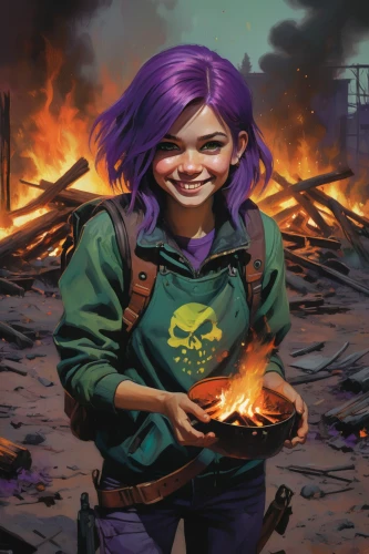 twitch icon,twitch logo,children of war,scandia gnome,collectible card game,pirate treasure,key-hole captain,book cover,cooking book cover,tabletop game,vada,mystery book cover,devilwood,purple,rosa ' amber cover,child's play,game illustration,purple background,salesgirl,killer smile,Conceptual Art,Oil color,Oil Color 04