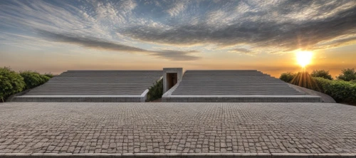 roof landscape,observation deck,the observation deck,stairway to heaven,mount nebo,the great pyramid of giza,flat roof,step pyramid,concrete background,viewpoint,egyptian temple,concrete blocks,holocaust memorial,heavenly ladder,sun dial,observation tower,concrete bridge,winding steps,view from the roof,russian pyramid,Common,Common,Natural