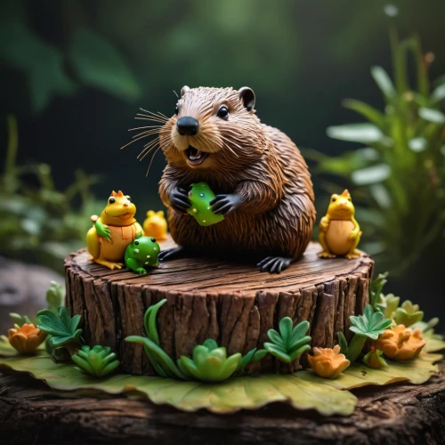 nutria,woodland animals,beaver rat,beaver,nutria-young,whimsical animals,capybara,beavers,musical rodent,amur hedgehog,perched on a log,hungry chipmunk,rodentia icons,hedgehog,tree chipmunk,hedgehogs,groundhog,diorama,tree squirrel,chinese tree chipmunks,Photography,General,Fantasy