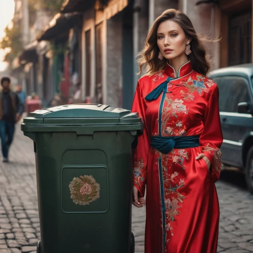 garbage collector,waste collector,miss vietnam,trash the dres,bin,rubbish collector,waste container,waste bins,recycle bin,chinese takeout container,azerbaijan azn,vintage asian,recycling world,yunnan,garbage cans,orientalism,recycling bin,trash can,ara macao,garbage can,Photography,General,Natural