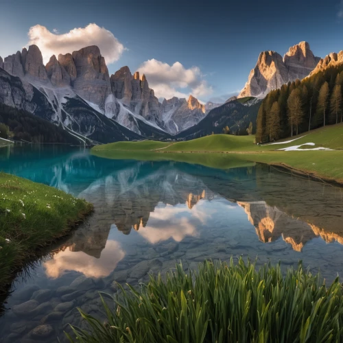 dolomites,dolomiti,south tyrol,lake misurina,the sesto dolomites,italy,veneto,lombardy,landscape mountains alps,lago di limides,landscape photography,italia,croda da lago,beautiful landscape,lago federa,east tyrol,alpine lake,mountainous landscape,mountain landscape,val gardena,Photography,General,Natural