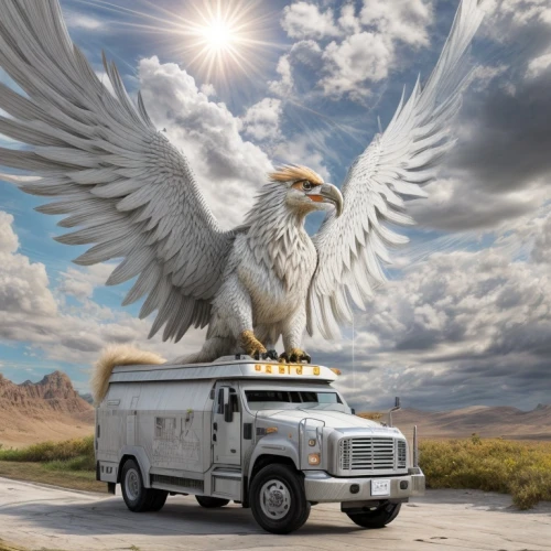 white eagle,pegaso iberia,gray eagle,eagle vector,united states postal service,mail truck,imperial eagle,gryphon,courier driver,griffon bruxellois,pegasus,wings transport,dodge ram van,delivery truck,dove of peace,mercedes-benz sprinter,light commercial vehicle,delivery trucks,nikola,courier,Common,Common,Photography