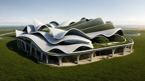 futuristic art museum,futuristic architecture,solar cell base,santiago calatrava,calatrava,eco hotel,cube stilt houses,school design,sky space concept,soumaya museum,archidaily,roof landscape,dunes house,chinese architecture,modern architecture,artscience museum,eco-construction,printing house,futuristic landscape,arhitecture,Architecture,Villa Residence,Futurism,Nature Modern