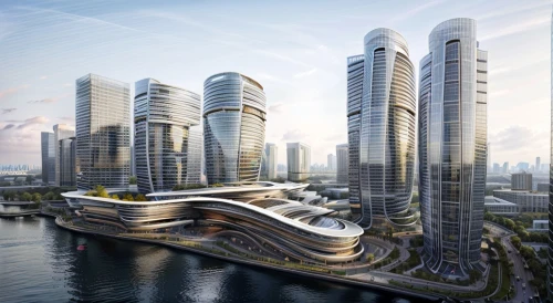 barangaroo,largest hotel in dubai,futuristic architecture,dubai marina,tallest hotel dubai,skyscapers,marina bay,jumeirah,singapore,dubai,abu dhabi,abu-dhabi,jumeirah beach hotel,dhabi,united arab emirates,harbour city,international towers,jbr,condominium,artificial island,Architecture,Large Public Buildings,Futurism,Organic Futurism