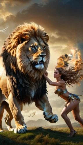she feeds the lion,two lion,lionesses,lions,lions couple,to roar,lion,lion children,lion father,female lion,panthera leo,male lions,skeezy lion,animals hunting,roar,lion - feline,forest king lion,lion head,roaring,lioness