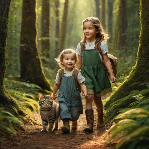 happy children playing in the forest,little girls walking,girl and boy outdoor,forest walk,walk with the children,little boy and girl,little girls,fairy forest,children's fairy tale,children girls,vintage children,in the forest,woodland animals,little girl dresses,children's background,fairies,forest animals,fairies aloft,hikers,little girl and mother,Photography,General,Natural