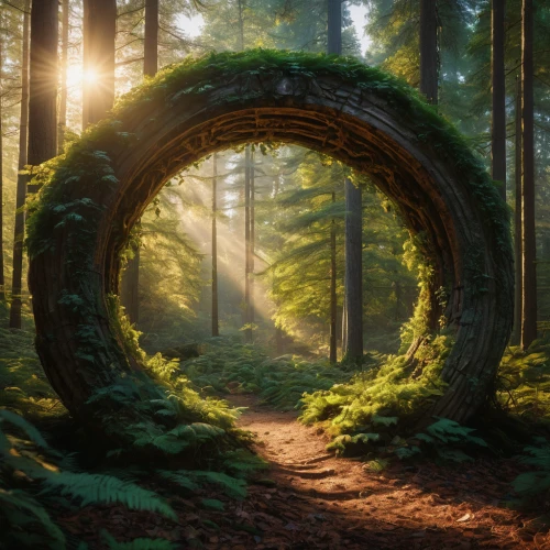 stargate,round arch,semi circle arch,portals,tunnel of plants,plant tunnel,wooden rings,natural arch,hobbiton,knothole,enchanted forest,heaven gate,archway,fairytale forest,germany forest,hobbit,wall tunnel,fairy door,elven forest,fairy forest,Photography,General,Natural