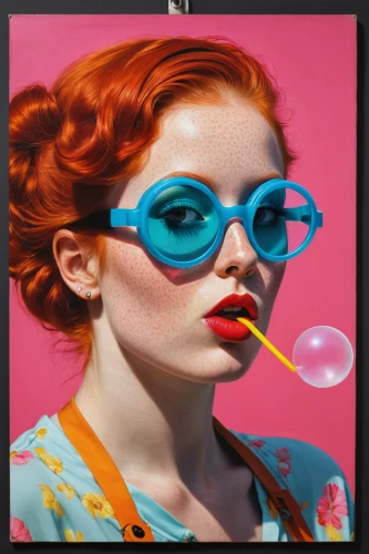 bubble gum,girl-in-pop-art,pop art colors,retro woman,pop art people,cool pop art,pop art girl,pop art woman,modern pop art,lollipop,neon candies,popart,spotify icon,streampunk,retro women,lollypop,hard candy,pop art style,pop art,retro girl,Illustration,American Style,American Style 07