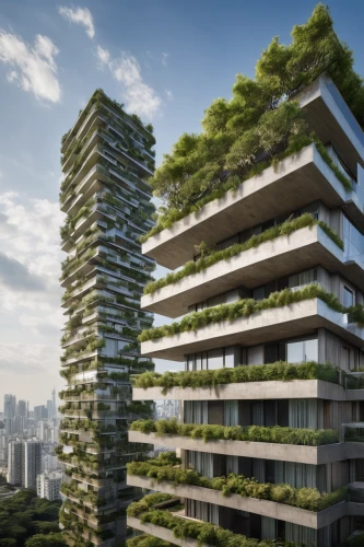 eco-construction,residential tower,singapore,green living,singapore landmark,skyscapers,eco hotel,terraces,urban towers,futuristic architecture,urban design,ecological sustainable development,block balcony,sky apartment,condominium,apartment block,growing green,urban development,balcony garden,greenforest,Photography,General,Natural