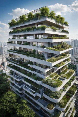 eco-construction,futuristic architecture,residential tower,singapore,balcony garden,singapore landmark,sky apartment,block balcony,skyscapers,urban design,green living,ecological sustainable development,modern architecture,terraces,condominium,multi-storey,high-rise building,eco hotel,urban development,smart city,Photography,General,Natural