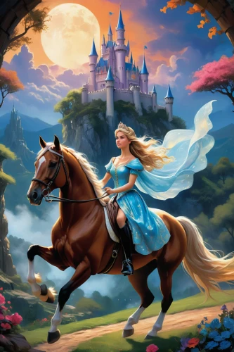 fantasy picture,fairy tale character,fairytale characters,fairy tale,children's fairy tale,fairy tale castle,cinderella,fantasy art,fairy tale icons,fairytale,3d fantasy,disneyland park,magical adventure,horseback,fantasy world,fairytales,fairy tales,a fairy tale,shanghai disney,princess sofia,Conceptual Art,Oil color,Oil Color 04