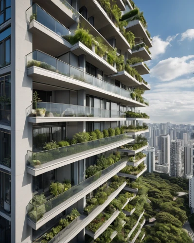 eco-construction,block balcony,balcony garden,green living,ecological sustainable development,skyscapers,singapore,residential tower,urban design,terraces,urban development,sky apartment,greenforest,condominium,roof garden,sustainability,urbanization,growing green,smart city,futuristic architecture,Photography,General,Natural
