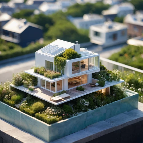 cubic house,grass roof,roof garden,cube stilt houses,eco-construction,roof landscape,modern architecture,smart home,3d rendering,cube house,garden elevation,smart house,modern house,landscape designers sydney,flat roof,landscape design sydney,roof terrace,turf roof,garden design sydney,frame house,Photography,General,Commercial