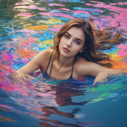colorful water,in water,underwater background,water nymph,under the water,photoshoot with water,colorful background,girl on the river,siren,pool of water,mermaid background,under water,submerged,underwater,swimmer,thermal spring,pool water,splash of color,swim ring,swimming,Photography,General,Natural