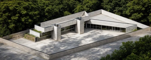 forest chapel,mausoleum,christ chapel,mortuary temple,exposed concrete,archidaily,brutalist architecture,pilgrimage chapel,concrete construction,concrete plant,concrete,mausoleum ruins,reinforced concrete,view from above,dunes house,cooling tower,risen church,island church,synagogue,concrete ceiling,Architecture,Villa Residence,Modern,Mid-Century Modern