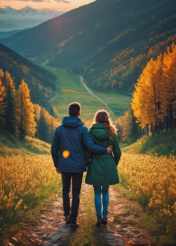 autumn walk,romantic scene,loving couple sunrise,girl and boy outdoor,autumn background,young couple,as a couple,couple goal,landscape background,autumn idyll,golden autumn,autumn motive,love couple,carpathians,two people,nature love,beautiful couple,man and woman,one autumn afternoon,people in nature,Photography,Documentary Photography,Documentary Photography 16