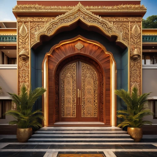 islamic architectural,emirates palace hotel,asian architecture,build by mirza golam pir,front gate,persian architecture,riad,wood gate,arabic background,largest hotel in dubai,garden door,front door,king abdullah i mosque,madinat,house of allah,islamic pattern,al nahyan grand mosque,wooden door,doorway,ornamental dividers,Photography,General,Natural