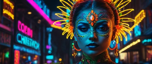 neon body painting,neon carnival brasil,neon lights,neon light,masquerade,nerve,colored lights,neon,neon sign,neon makeup,carnival,neon colors,cinema 4d,brazil carnival,cyberpunk,neon human resources,neon ghosts,digiart,world digital painting,black light,Photography,General,Fantasy