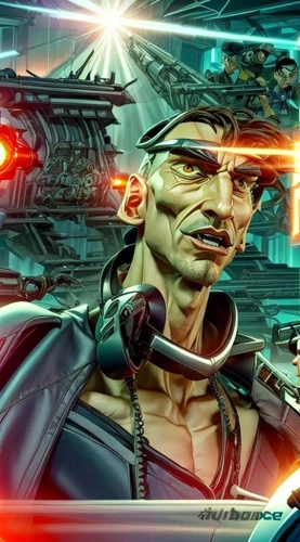 cyberpunk,kos,cyber glasses,cg artwork,cyborg,admiral von tromp,sci fiction illustration,background image,thane,game illustration,cyberspace,cybernetics,computer graphics,streampunk,computer games,gas planet,computer game,sci fi,matrix,2080 graphics card