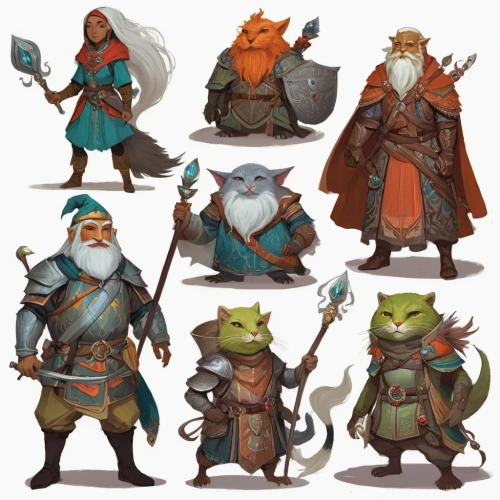 dwarves,dwarfs,druids,wizards,villagers,nomads,monks,characters,scandia gnomes,dragon slayers,gnomes,vikings,elves,fairytale characters,advisors,game characters,dwarf,storm troops,people characters,hero academy,Illustration,Abstract Fantasy,Abstract Fantasy 07
