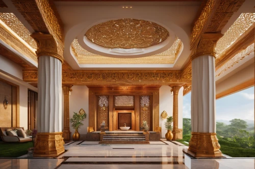 marble palace,luxury home interior,ornate room,3d rendering,build by mirza golam pir,neoclassical,luxury bathroom,lobby,luxury hotel,luxury property,classical architecture,pillars,hotel lobby,render,entrance hall,neoclassic,hall of supreme harmony,interior decoration,ballroom,emirates palace hotel,Photography,General,Natural