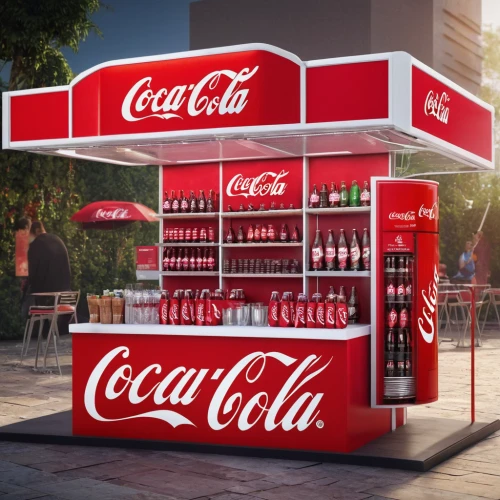 the coca-cola company,coke machine,coca-cola,coca cola,coca cola logo,vending cart,coca-cola light sango,product display,vending machines,coca,soda machine,sales booth,vending machine,coke,kiosk,cola bottles,cinema 4d,soda fountain,carbonated soft drinks,3d render,Photography,General,Commercial