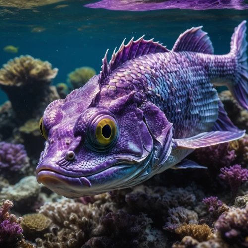 coelacanth,underwater fish,deep sea fish,garibaldi (fish),trigger fish,rhino fish,beautiful fish,coral reef fish,sea life underwater,blue stripe fish,grouper,triggerfish,sea animal,miniatus grouper,marine fish,sea animals,mandarin fish,striped burrfish,rock cod,cowfish