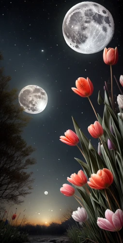 moon and star background,tulip background,moons,moonlit night,moonlight cactus,stars and moon,moon night,moon and star,the moon and the stars,flower background,flowers celestial,moonlit,astronomy,springtime background,blue moon rose,jupiter moon,night-blooming cactus,lunar landscape,the night of kupala,celestial bodies