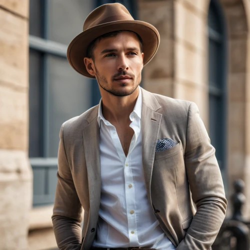 men hat,gold foil men's hat,men's hats,men's hat,men's suit,panama hat,brown hat,fedora,men's wear,men clothes,trilby,wedding suit,male model,leather hat,hat vintage,brown cap,flat cap,man's fashion,alex andersee,danila bagrov,Photography,General,Natural