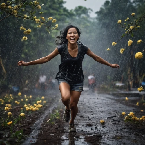 walking in the rain,little girl running,in the rain,monsoon,rain shower,rainy season,little girl in wind,vietnam,free running,bowl of fruit in rain,happy children playing in the forest,heavy rain,hanoi,long-distance running,philippines,little girl with umbrella,national geographic,rainy weather,people in nature,rainy day,Photography,General,Natural