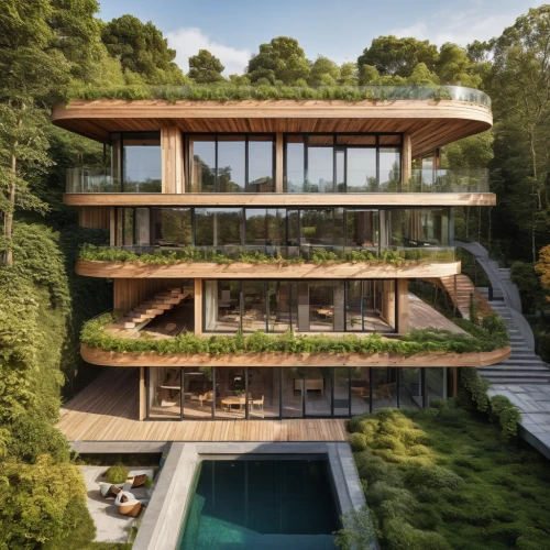 dunes house,luxury property,modern architecture,modern house,timber house,house by the water,garden elevation,house in the forest,eco-construction,luxury real estate,green living,luxury home,beautiful home,eco hotel,residential,private house,wooden decking,summer house,residential house,archidaily,Photography,General,Natural