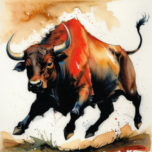 oxen,watusi cow,bulls,bull,tribal bull,texas longhorn,bullfight,bullfighting,horns cow,ox,bovine,alpine cow,horned cows,cape buffalo,bos taurus,matador,taurus,cow icon,mountain cow,horoscope taurus,Illustration,Paper based,Paper Based 12