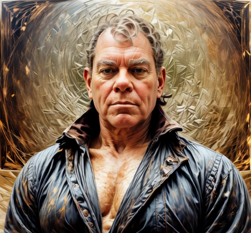 neanderthal,sculptor ed elliott,merle black,portrait background,john doe,meat kane,bandog,artist portrait,berger picard,born 1953-54,power icon,artistic portrait,official portrait,image manipulation,pollux,custom portrait,high-wire artist,gale,digital compositing,terminator