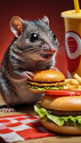 fast-food,fast food,fastfood,taco mouse,fast food junky,fast food restaurant,eat,mouse bacon,appetite,burger king premium burgers,ratatouille,mcdonald,mcdonald's,mcdonalds,rat,hamburger,jack in the box,small animal food,burguer,straw mouse,Photography,General,Natural