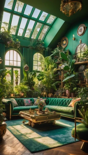 conservatory,tropical house,tropical greens,dandelion hall,tropical jungle,green living,green garden,roof garden,billiard room,greenhouse,winter garden,house plants,houseplant,indoor,interiors,palm house,cabana,sitting room,ornate room,tropics,Photography,General,Natural
