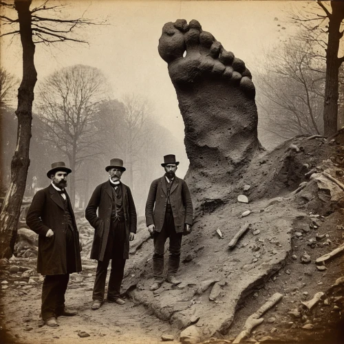 stone foot,cattle feet,geologist's hammer,giant schirmling,pig's trotters,palaeontology,excavators,the foot,rubber boots,bartholdi,giant hands,steel-toe boot,paleontology,lump hammer,stalagmite,geology,the moai,steel-toed boots,heavy equipment,cast,Photography,Black and white photography,Black and White Photography 15